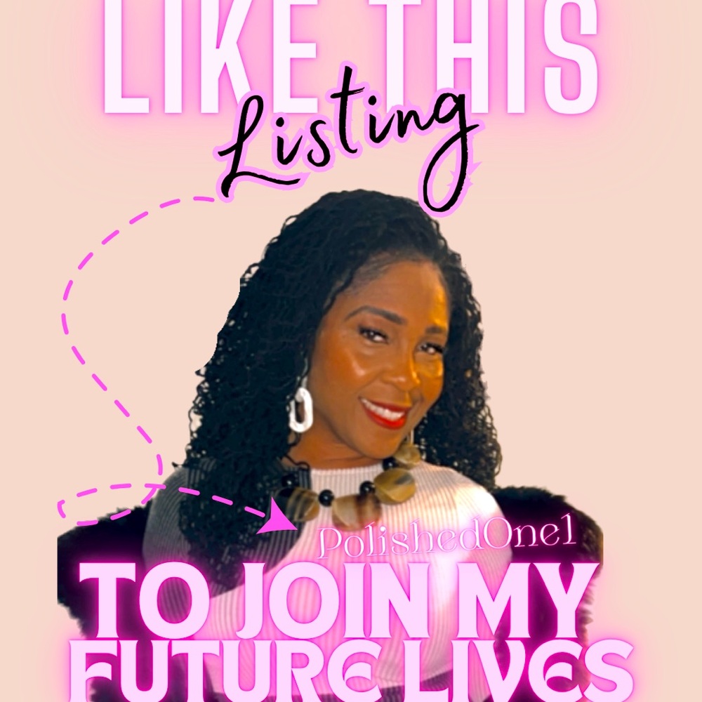 To be notified of future Posh Lives please like this post! $5, $10 & $20 starts!